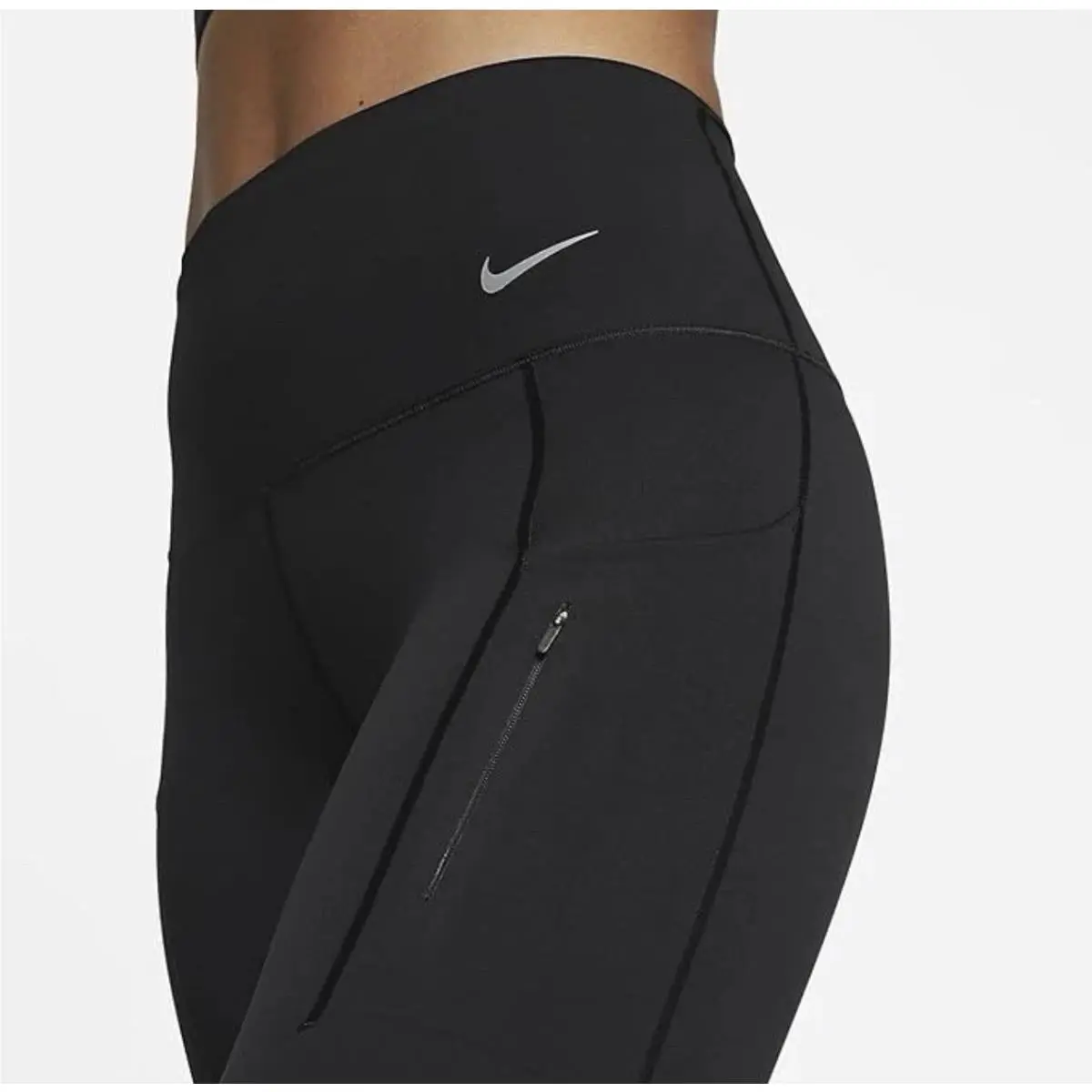 Women`s Go Firm Support High Waisted Full Length DQ5668-010 Size XS by Nike