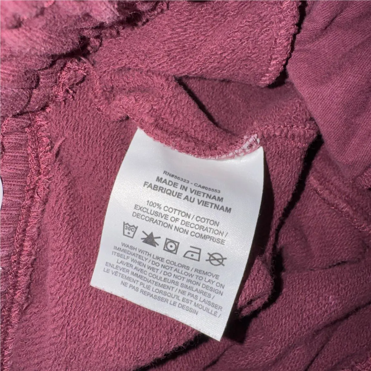 Nike clothing - Washed Cherrywood 9