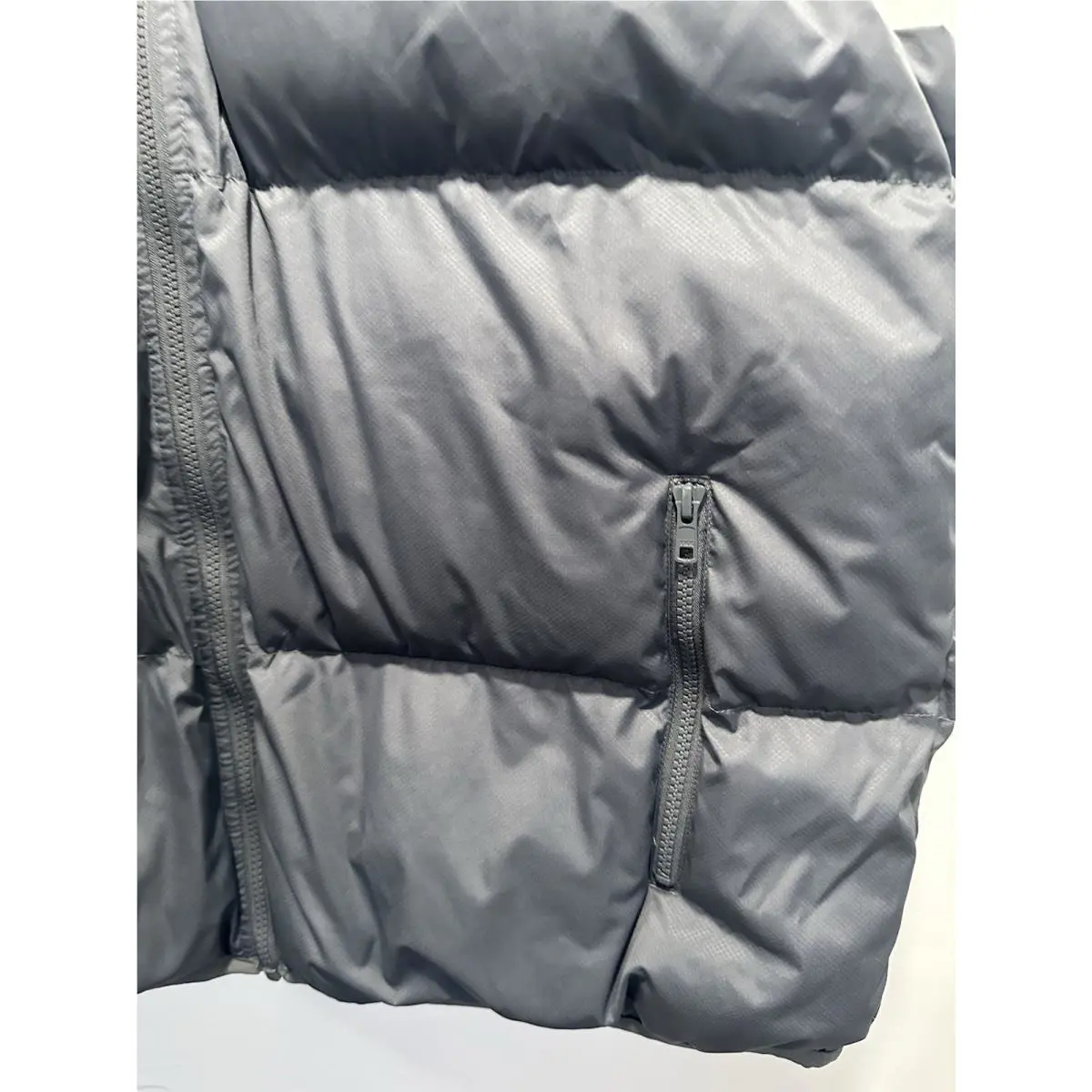 Nike clothing - Nike Sportswear Club PrimaLoft Water-Repellent Puffer Vest - FB7373-068 - Gray 3