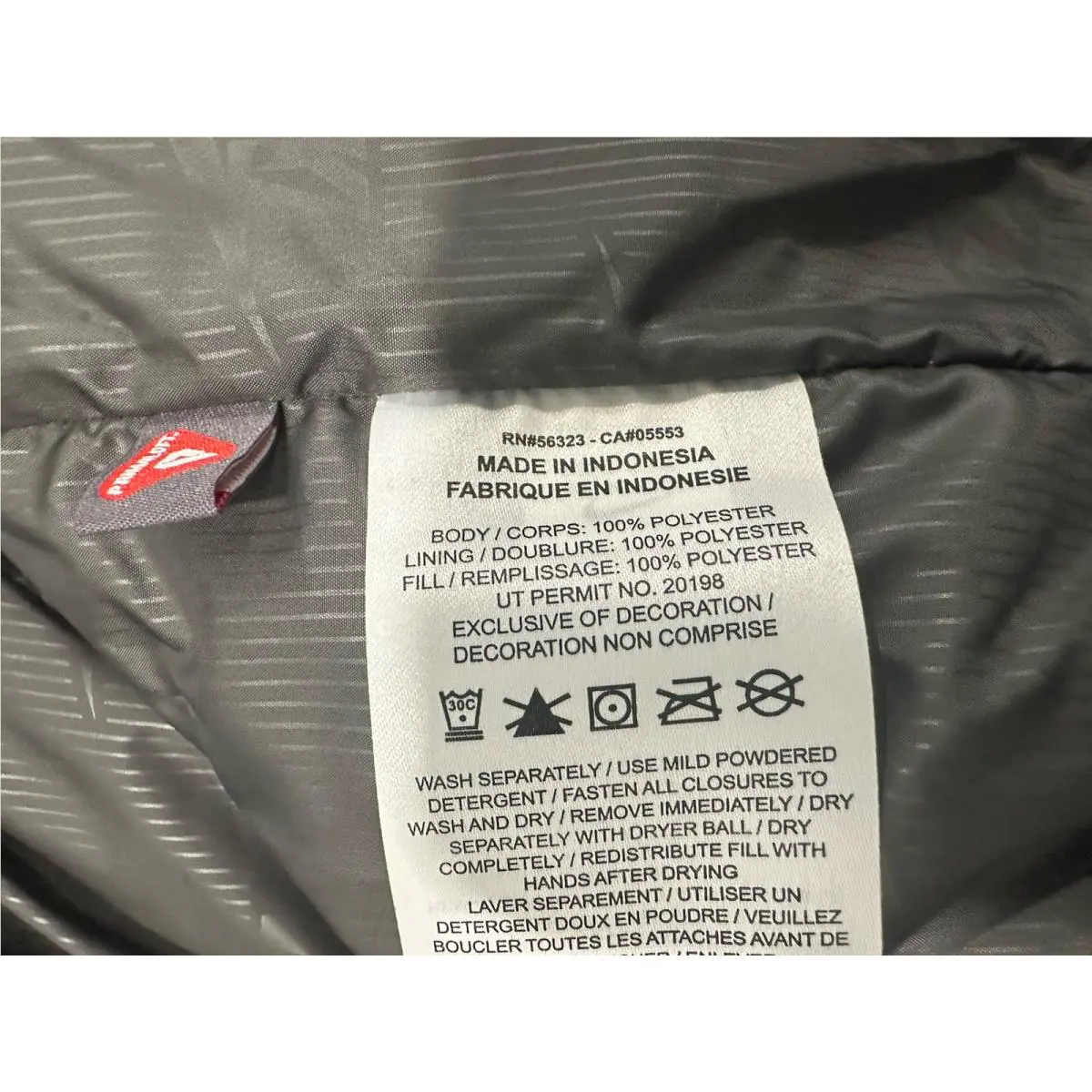 Nike clothing - Nike Sportswear Club PrimaLoft Water-Repellent Puffer Vest - FB7373-068 - Gray 5