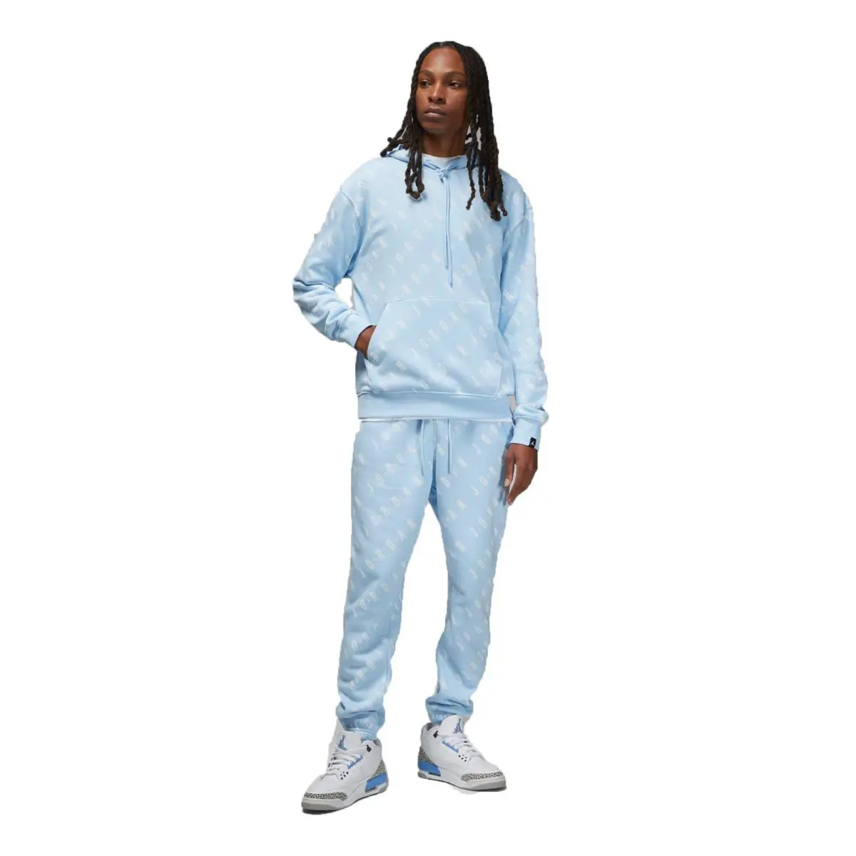 Nike clothing - DV7640-485 - DV7640-485 - Ice Blue/Sail/Black (UPC: 196155373691) 3