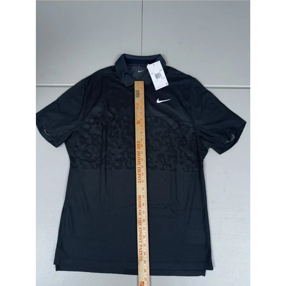Nike clothing - Dri-FIT ADV Tiger Woods Golf Polo - DR5327-010 - Black (UPC: 196155464733) 2