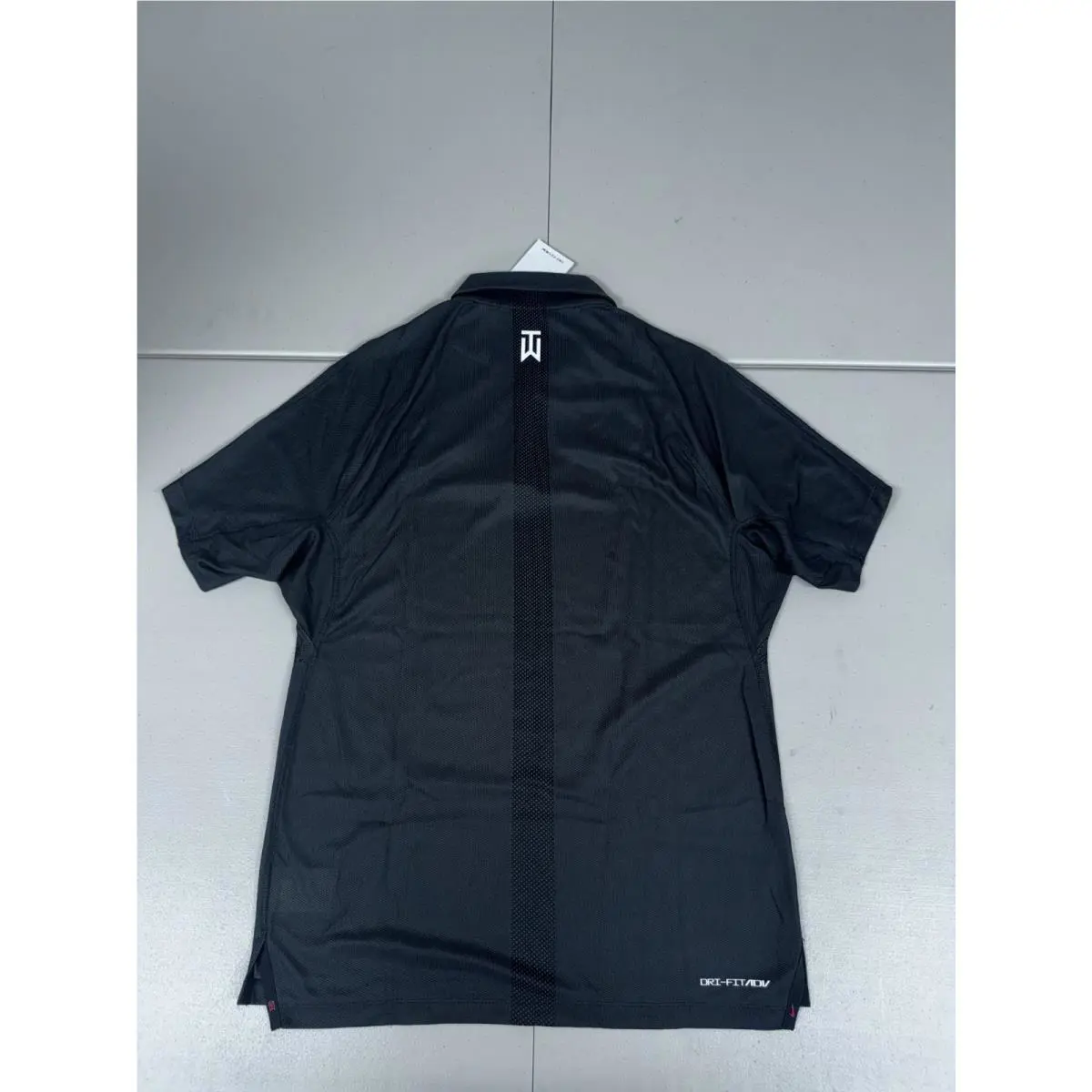 Nike clothing - Dri-FIT ADV Tiger Woods Golf Polo - DR5327-010 - Black (UPC: 196155464733) 4