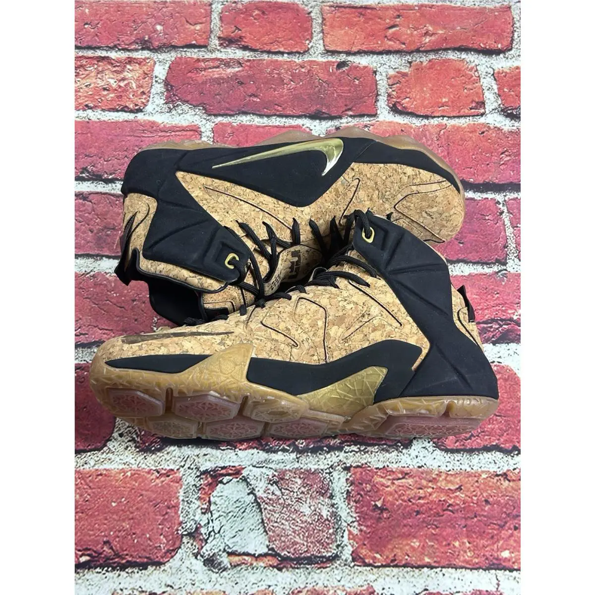 Nike shoes - Nike LeBron 12 - LeBron - 768829-100 - Brown 7