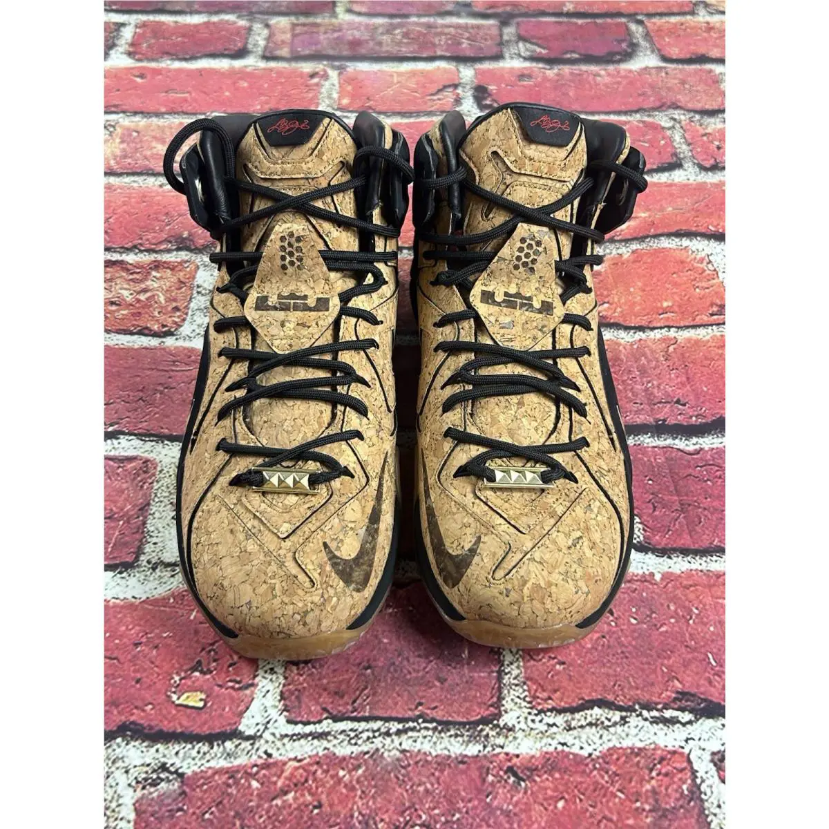 Nike shoes - Nike LeBron 12 - LeBron - 768829-100 - Brown 0