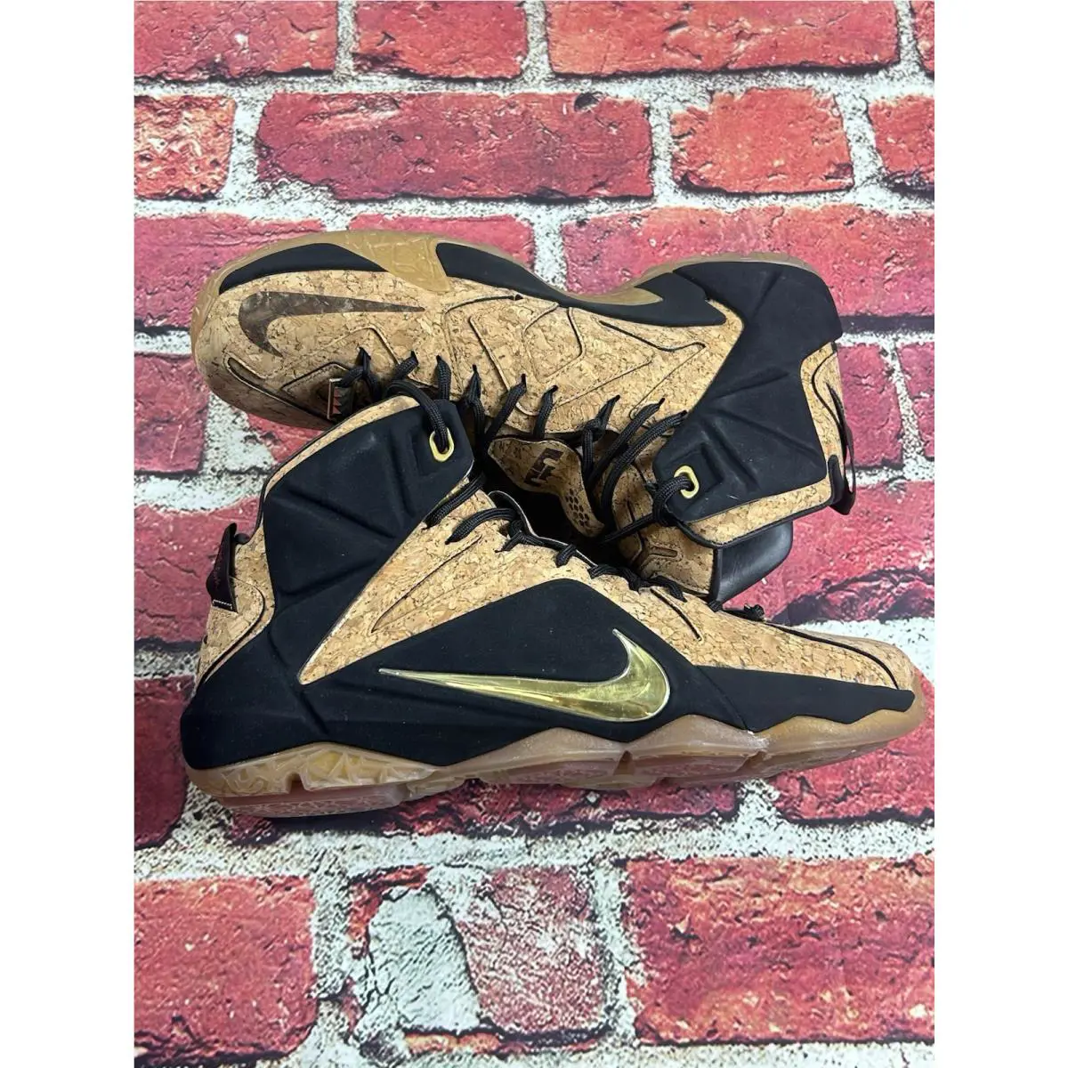Nike shoes - Nike LeBron 12 - LeBron - 768829-100 - Brown 6