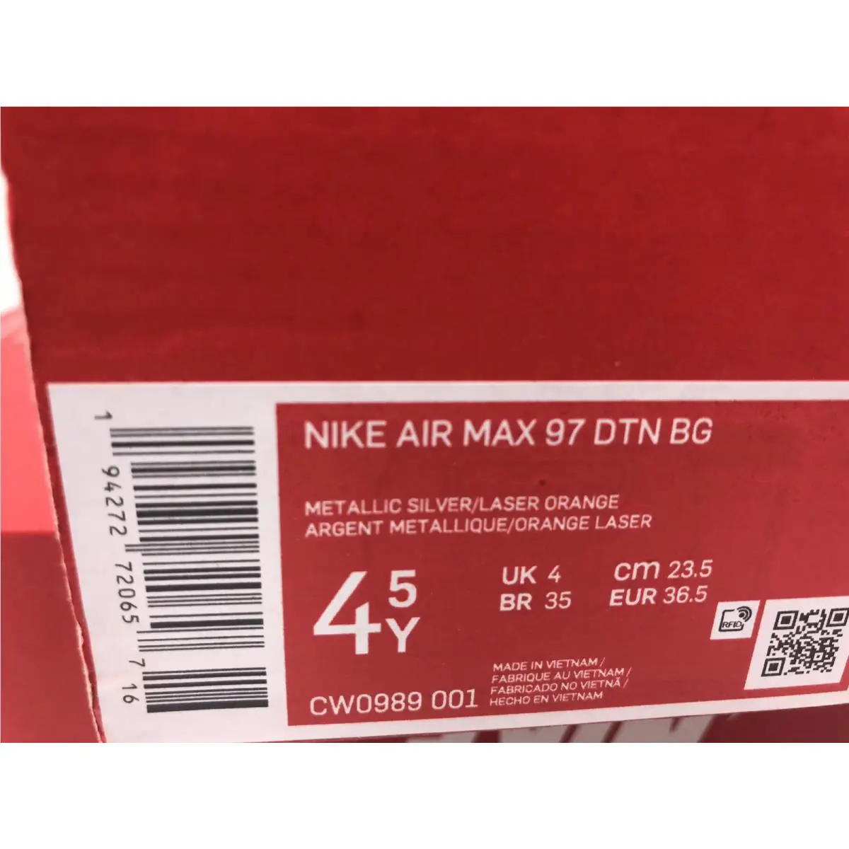 Nike shoes - CW0989-001 - CW0989-001 - Silver (UPC: 0194272720657) 3
