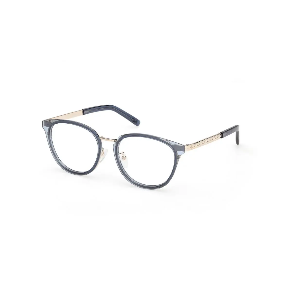 Mcm Worldwide MW 5020-H Shiny Blue / 090 Size 53 Eyeglasses