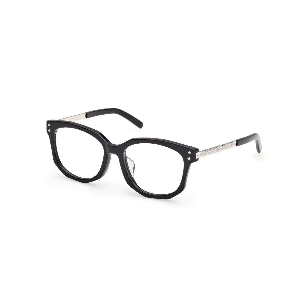 Mcm Worldwide MW 5017-D Shiny Black / 001 Size 54 Eyeglasses