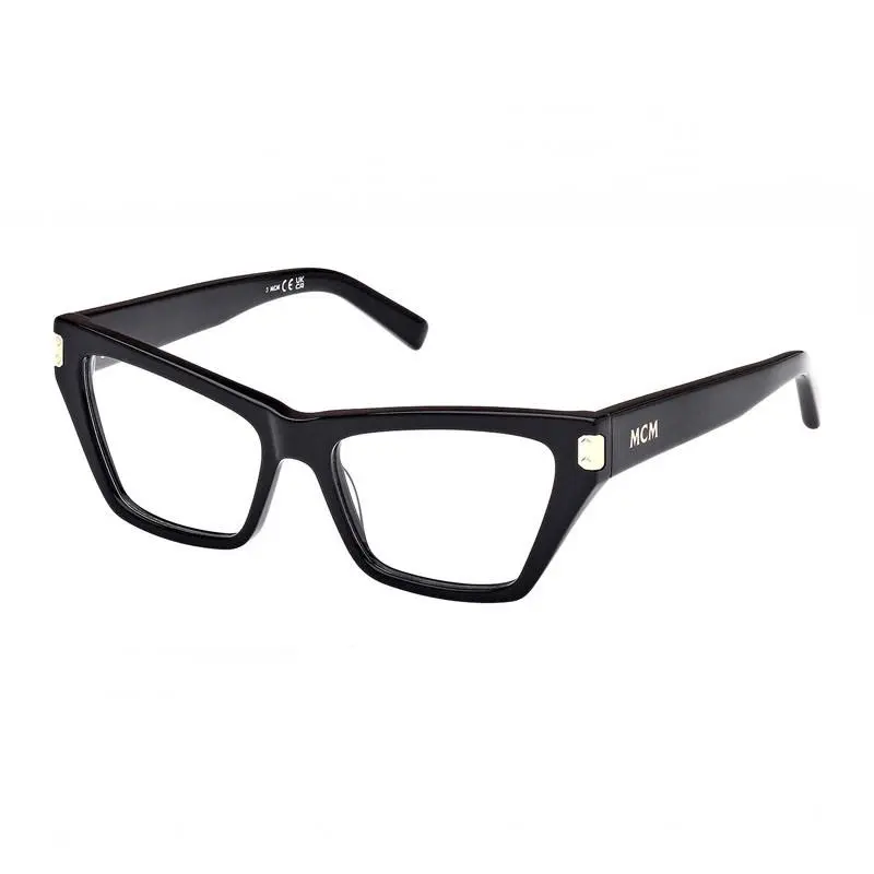 Mcm MW5005 001 Shiny Black 53mm Eyeglasses