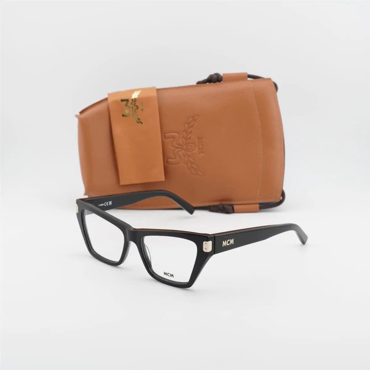 Mcm MW5005 001 Shiny Black 53mm Eyeglasses
