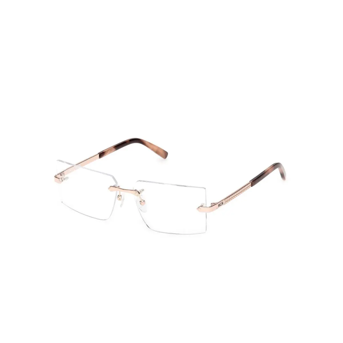 Mcm Worldwide MW 5018-H Shiny Rose Gold / 028 Size 56 Eyeglasses