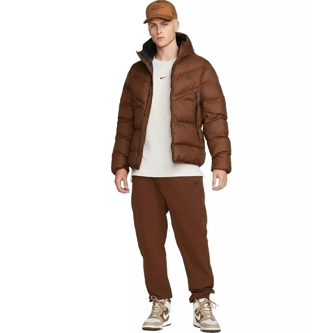 Nike clothing - Storm-FIT Windrunner - Windrunner - DR9605-259 - Brown (UPC: 0196147059916) 3