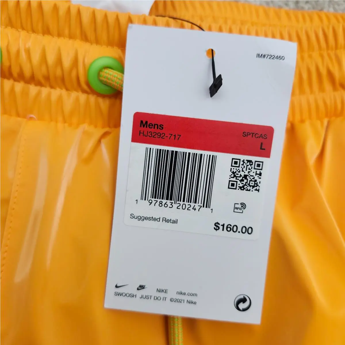 Nike clothing - Yellow 1