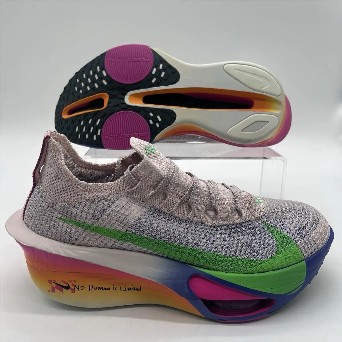 Mens Size 12 Nike Air Zoom Alphafly Next% 3 EK Green Running Shoes HJ7041 600