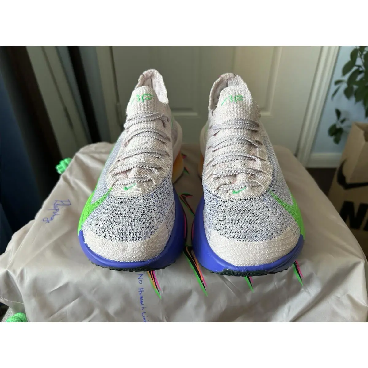 Nike shoes - Nike Air Zoom Alphafly NEXT% 3 - HJ7041-600 - Green 3