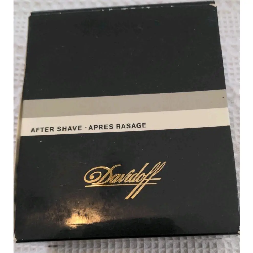 Vtg Davidoff By Davidoff After Shave Men 4.2 oz Box 80`s Classic Very Nice