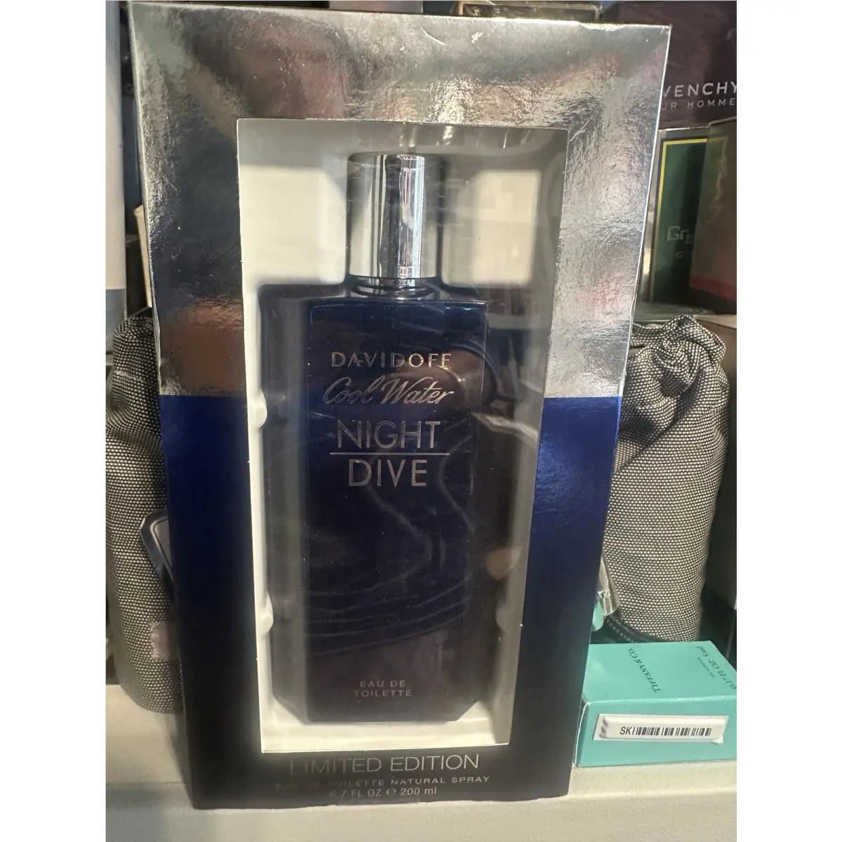 Cool Water Night Dive By Davidoff 6.7 Oz 200 ml Eau De Toilette Spray Vintage
