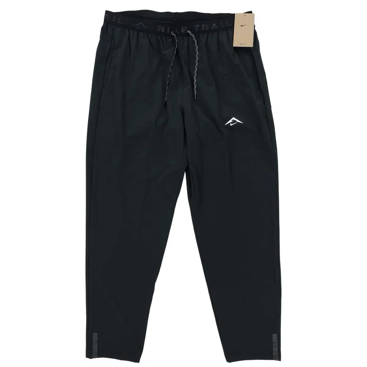 Men`s Trail Dawn Range Dri-fit Running Pants Size L Black HJ3576-010 by Nike