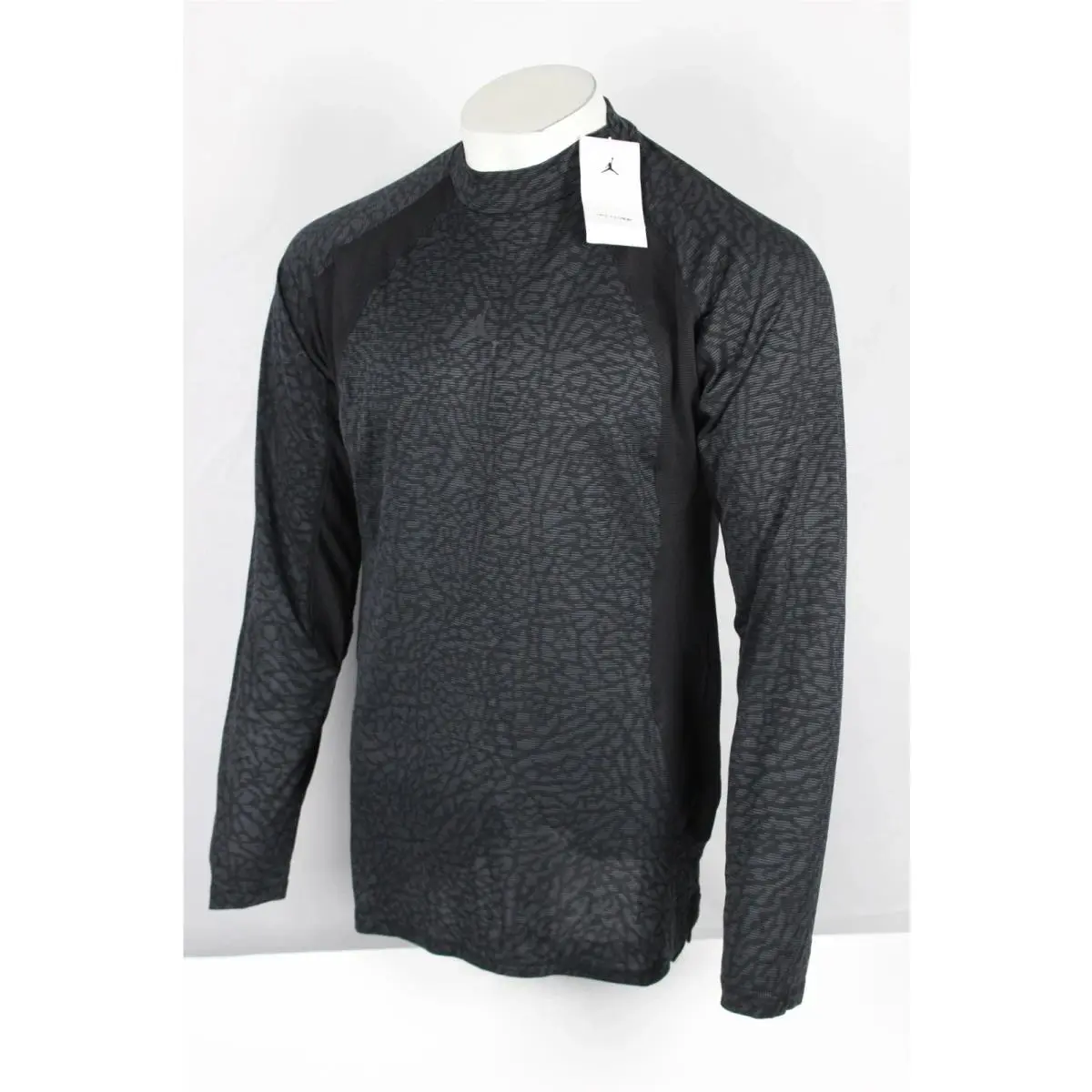 Nike clothing - Nike Jordan Dri-FIT ADV Sport Men`s Long-Sleeve Top - FD8123-022 FD8123022 - Black, Manufacturer: Dark Shadow/Black (UPC: 196968934904) 1