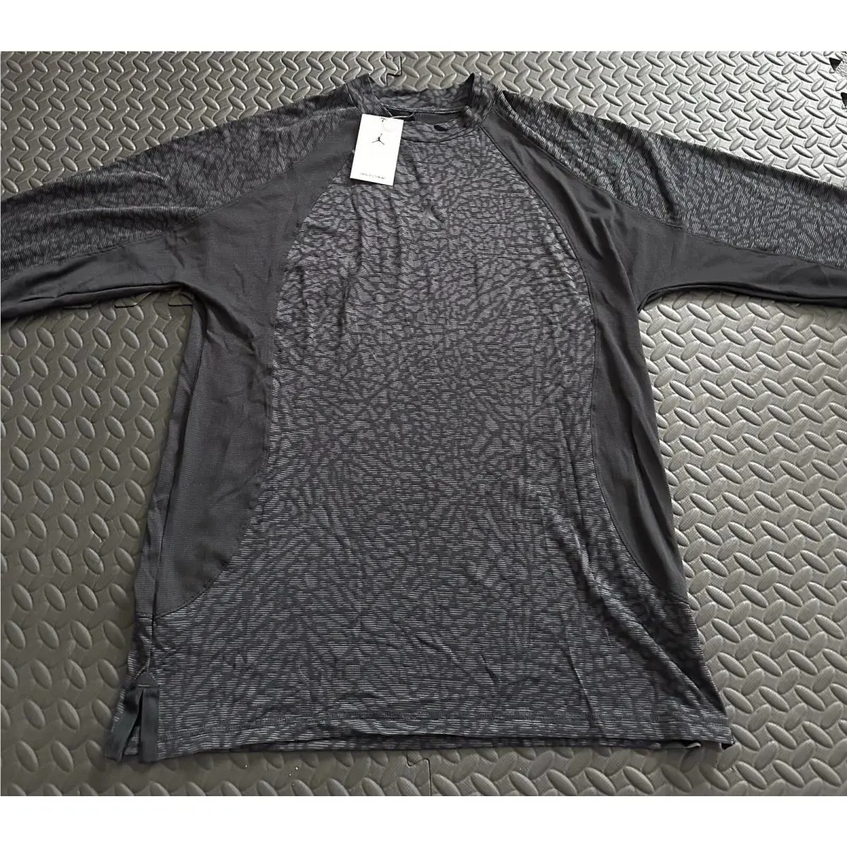 Nike clothing - Nike Jordan Dri-FIT ADV Sport Men`s Long-Sleeve Top - FD8123-022 FD8123022 - Black, Manufacturer: Dark Shadow/Black (UPC: 196968934904) 3