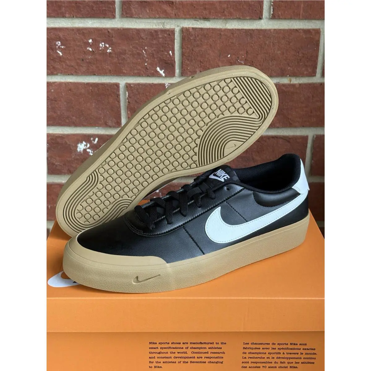 Nike shoes - Nike Court - Court - FQ8146-003 - Black 0