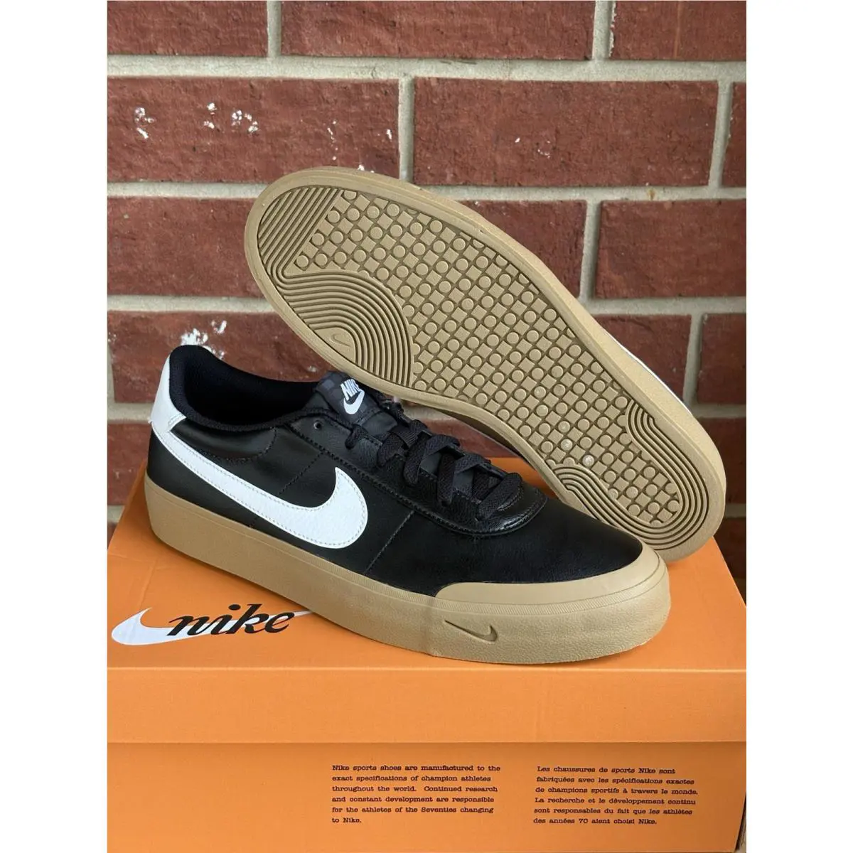 Nike shoes - Nike Court - Court - FQ8146-003 - Black 1