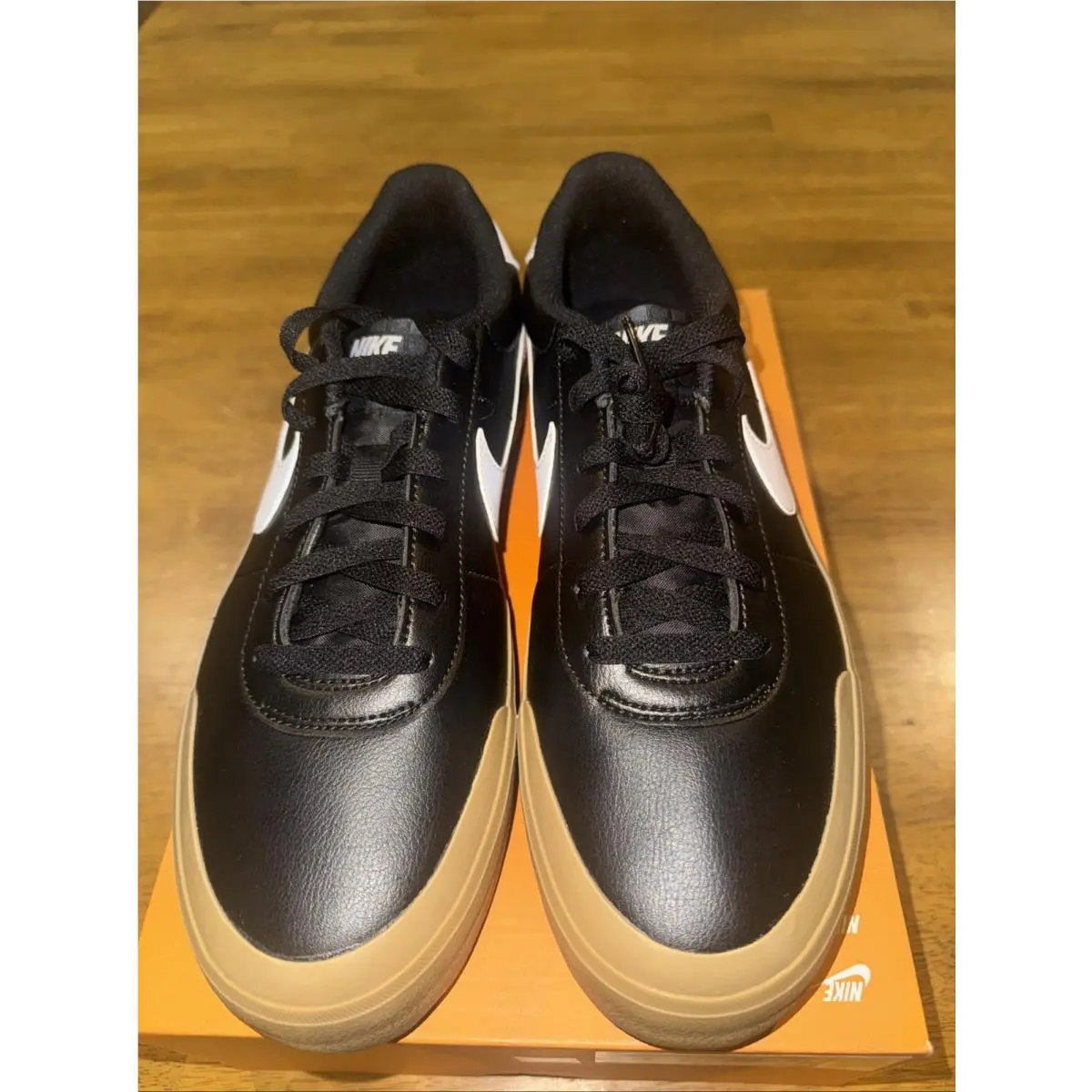 Nike Court Shot Black Men Athletic Training Shoes Size 10 FQ8146 003