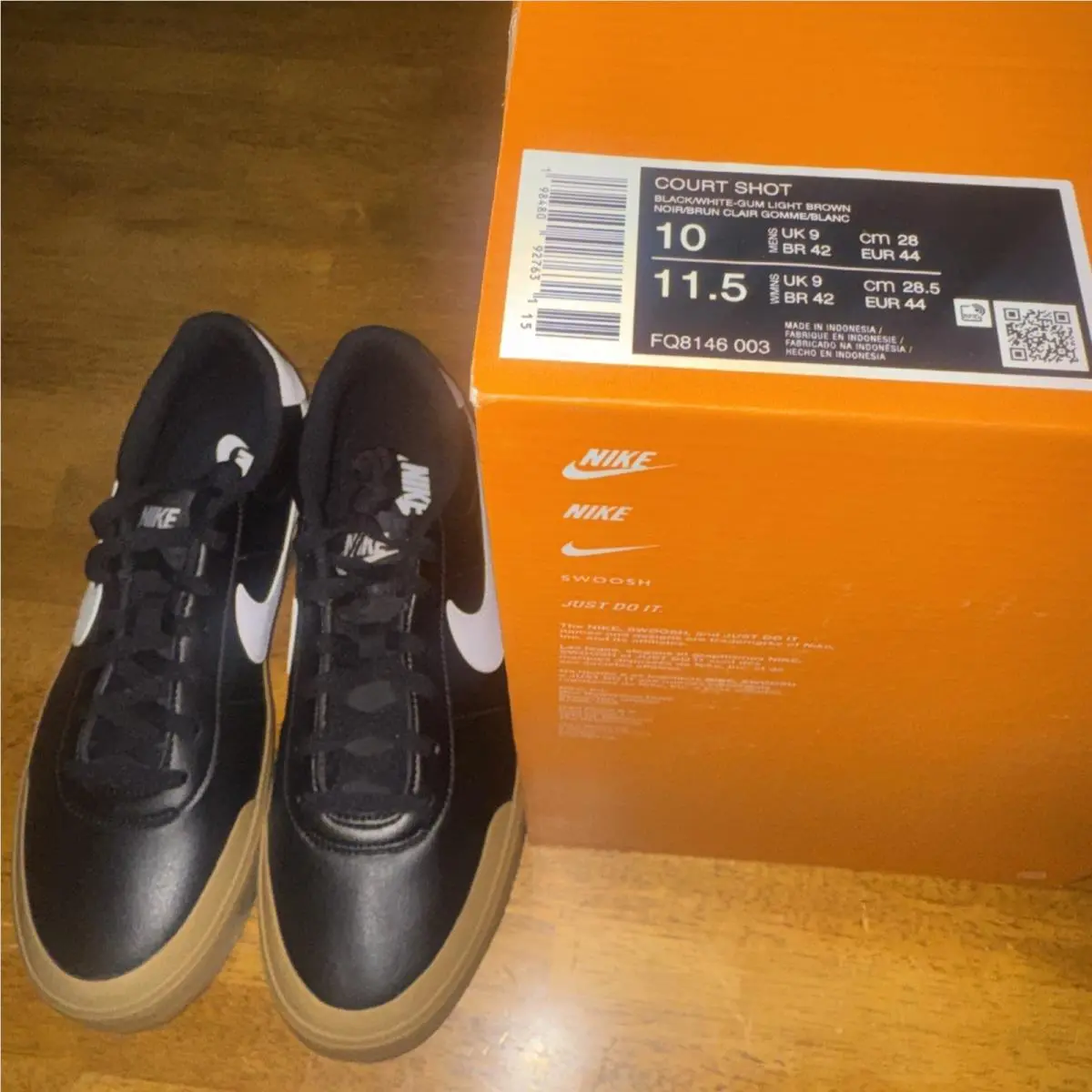 Nike shoes - Nike Court - Court - FQ8146 003 - Black (UPC: 0198480927631) 5