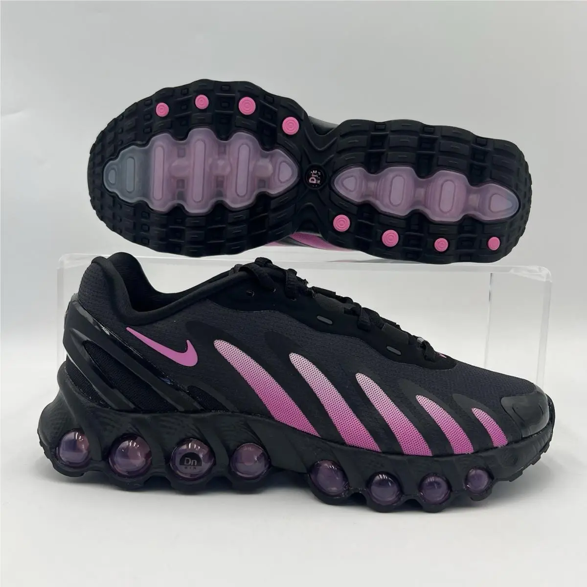 Womens Size 8.5 Nike Air Max DN8 Pink Black Training Shoe IH4483 001