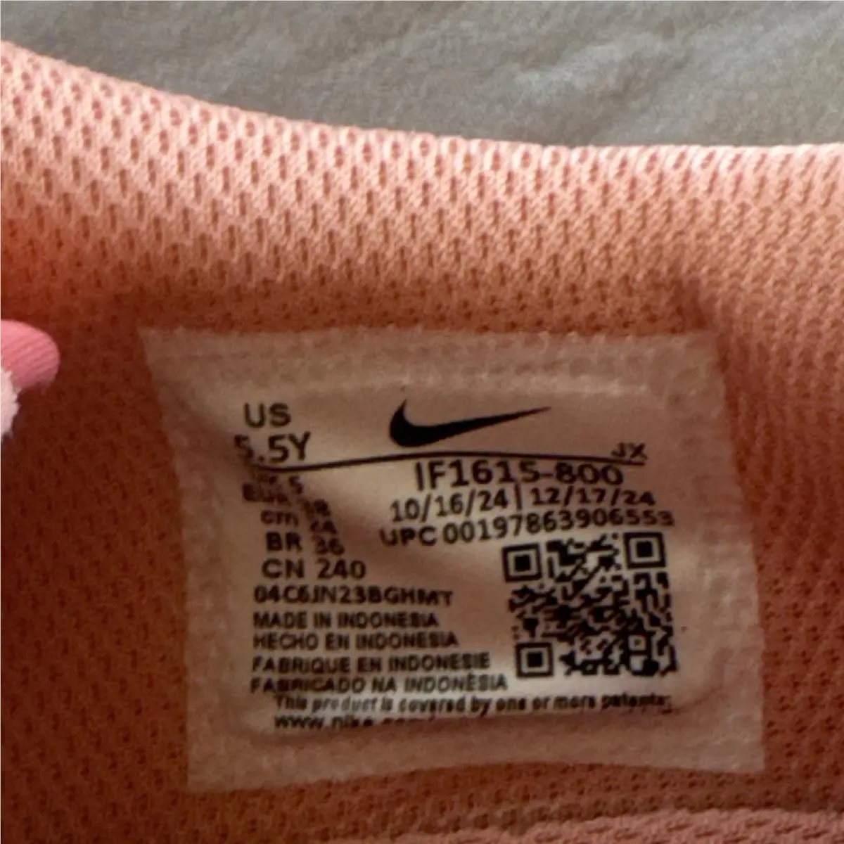 Nike shoes - Nike Kids Cortez TXT - Kids Cortez TXT - IF1615-800 - Apricot Agate, White 3