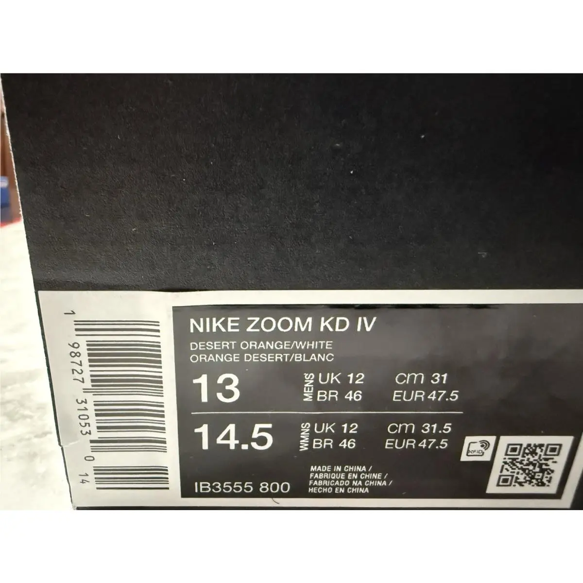Nike shoes - Nike Zoom KD - Zoom - IB3555-800 - Orange 7