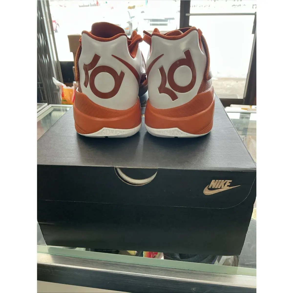 Nike shoes - Nike KD 4 - IB3555-800 - Desert Orange/White 1