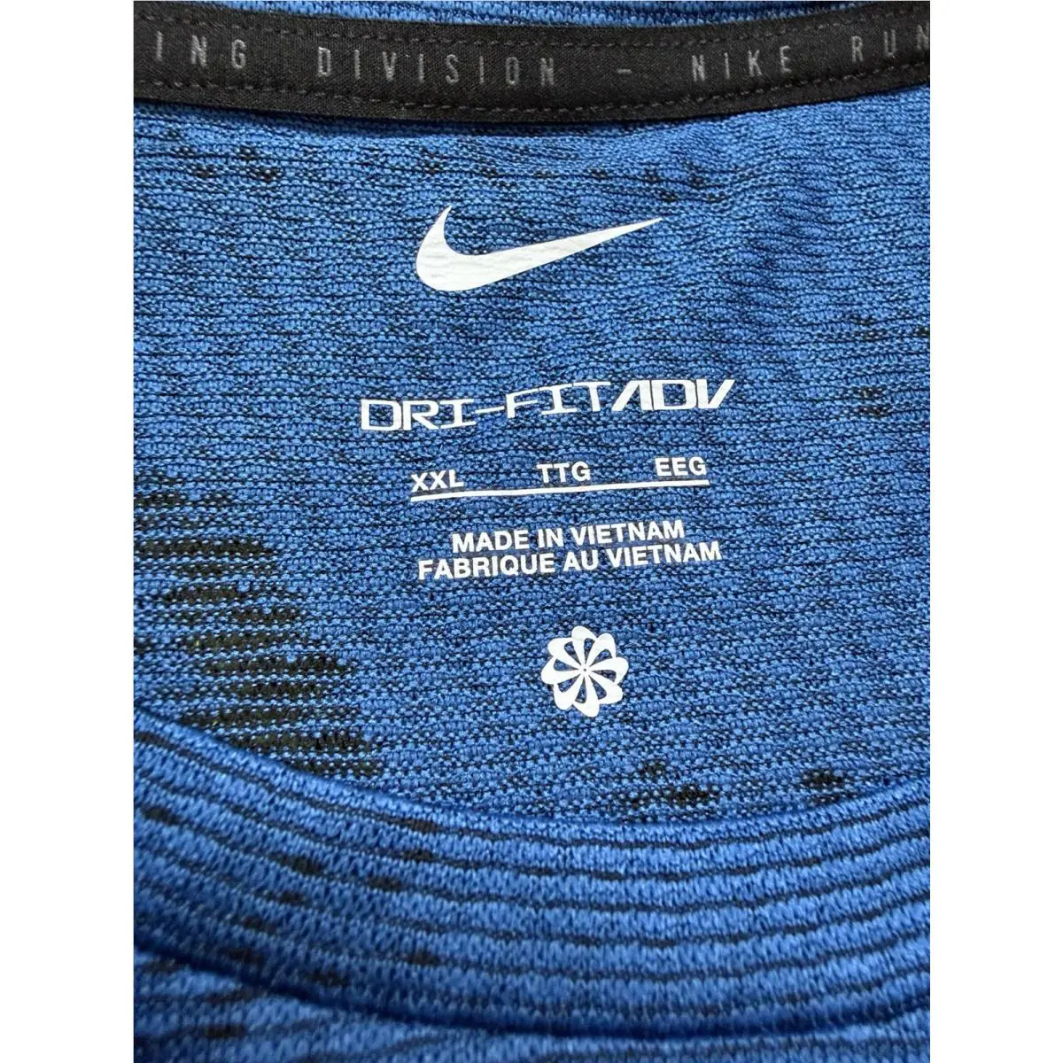 Nike clothing - Nike Running Division Dri-Fit ADV Top - FN3383-476 - Blue 3