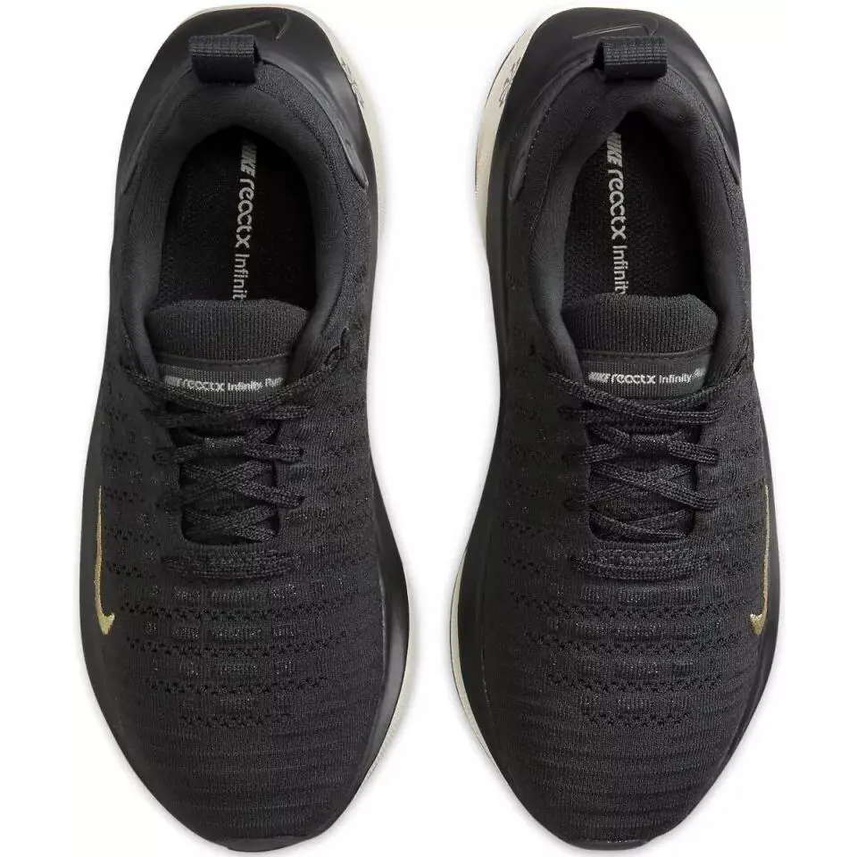 Nike shoes - Nike ReactX Infinity Run 4 - DR2670-006 - DARK SMOKE GREY /METALLIC GOLD (UPC: 196968743193) 2