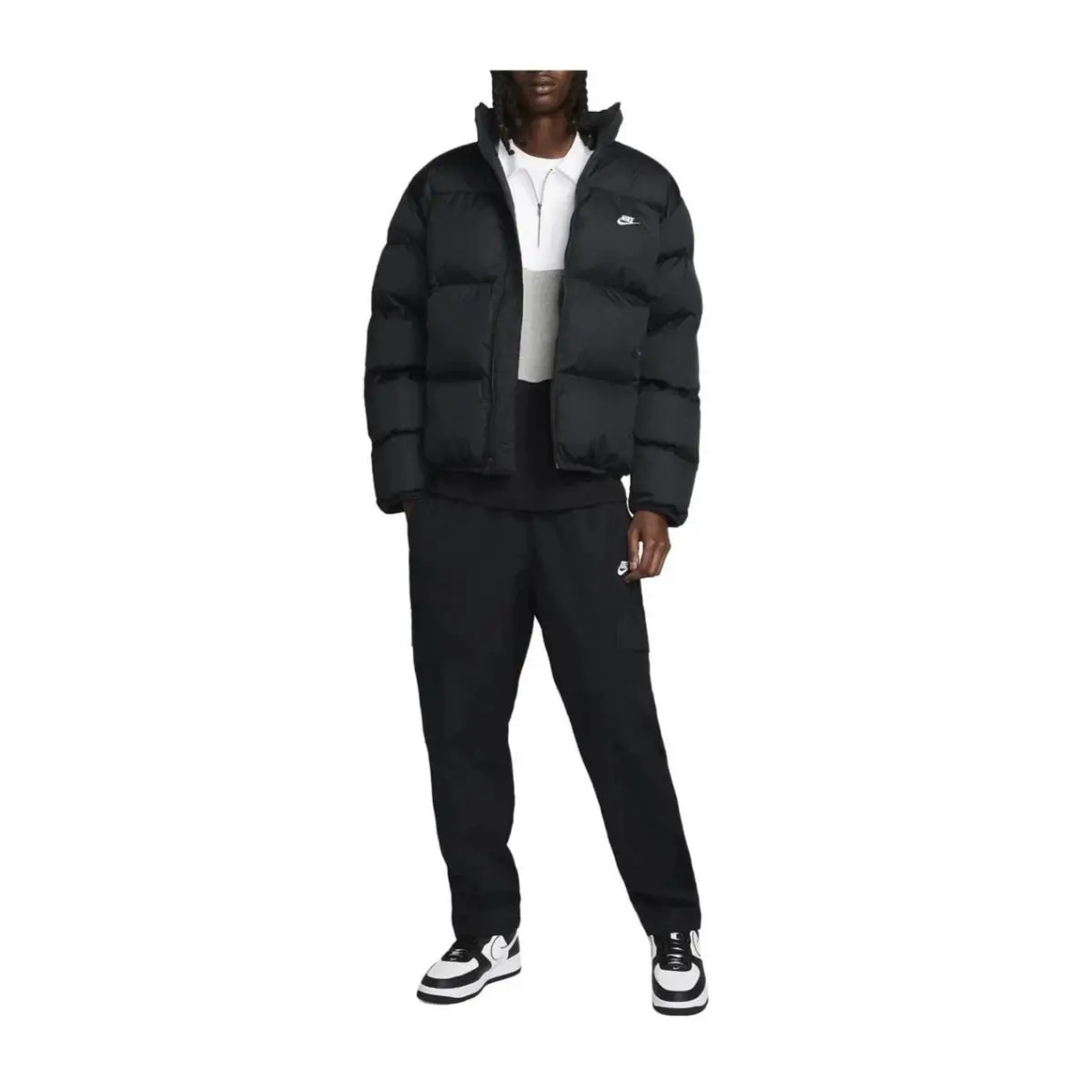 Nike clothing - Nike Club Puffer Jacket - Club Puffer Jacket - FB7368 010 - Red 0