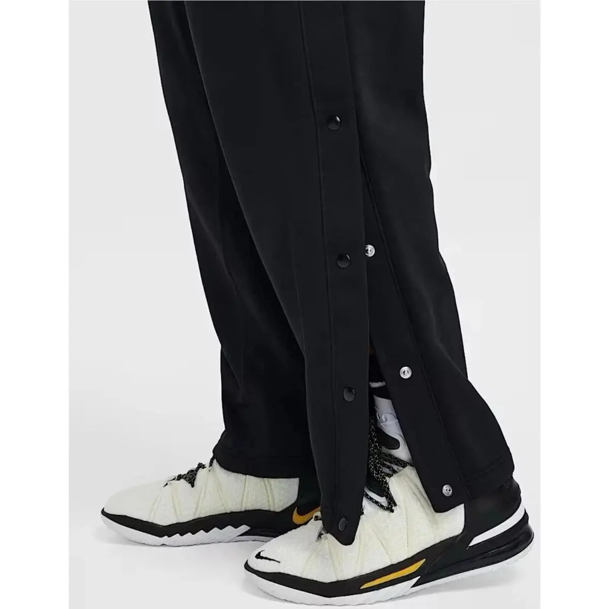 Nike clothing - Nike LeBron Therma-Fit Standard Issue Pants - FZ1036-010 - Black (UPC: 197600856660) 2