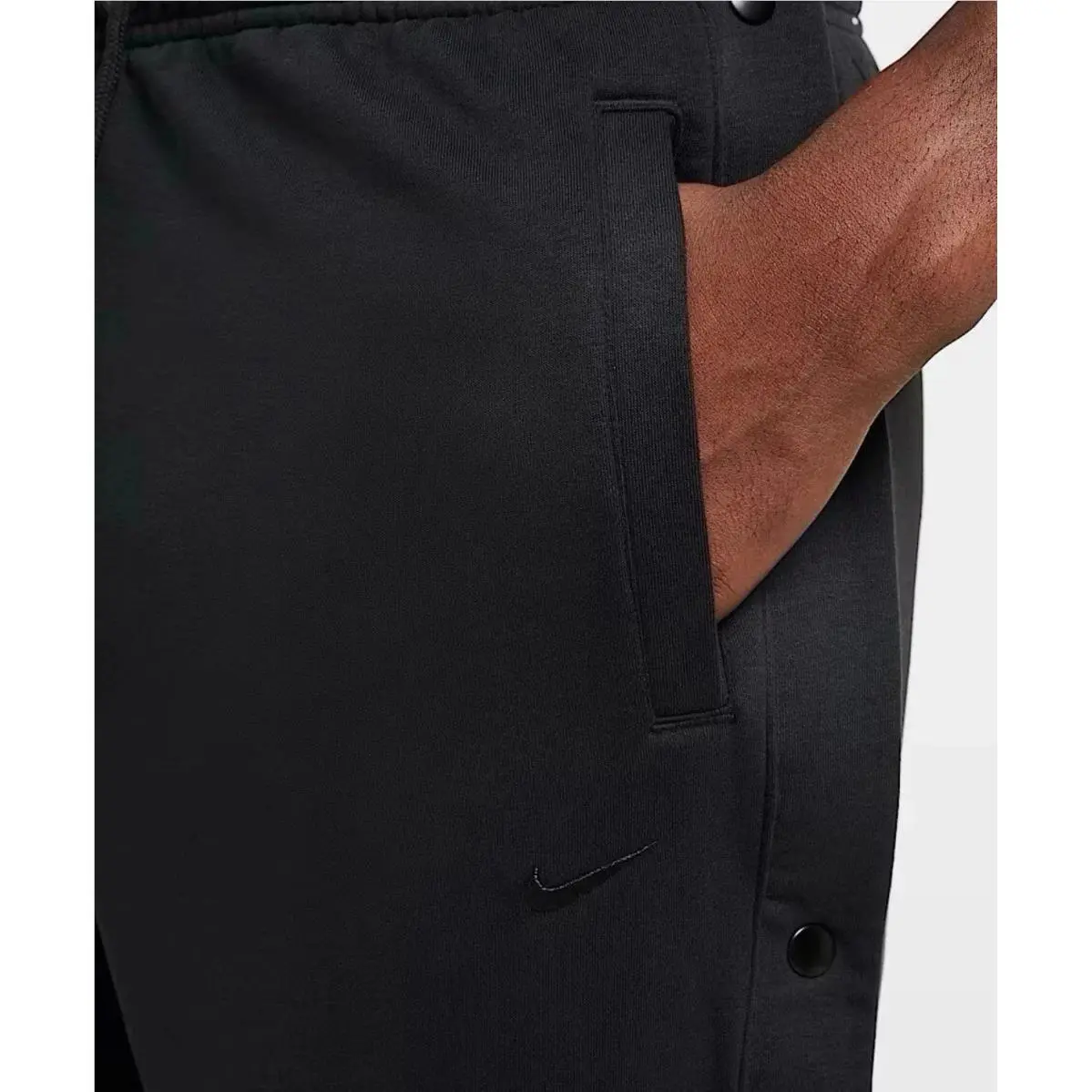 Nike clothing - Nike LeBron Therma-Fit Standard Issue Pants - FZ1036-010 - Black (UPC: 197600856660) 1