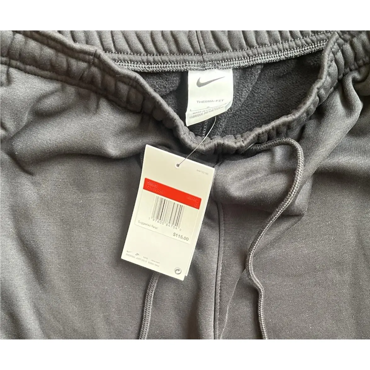Nike clothing - Nike LeBron Therma-Fit Standard Issue Pants - FZ1036-010 - Black (UPC: 197600856660) 5