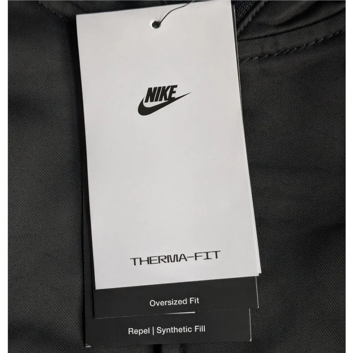 Nike clothing - Nike Therma-FIT - HJ0301-010 - Black, Manufacturer: Black/White (UPC: 197859999200) 4