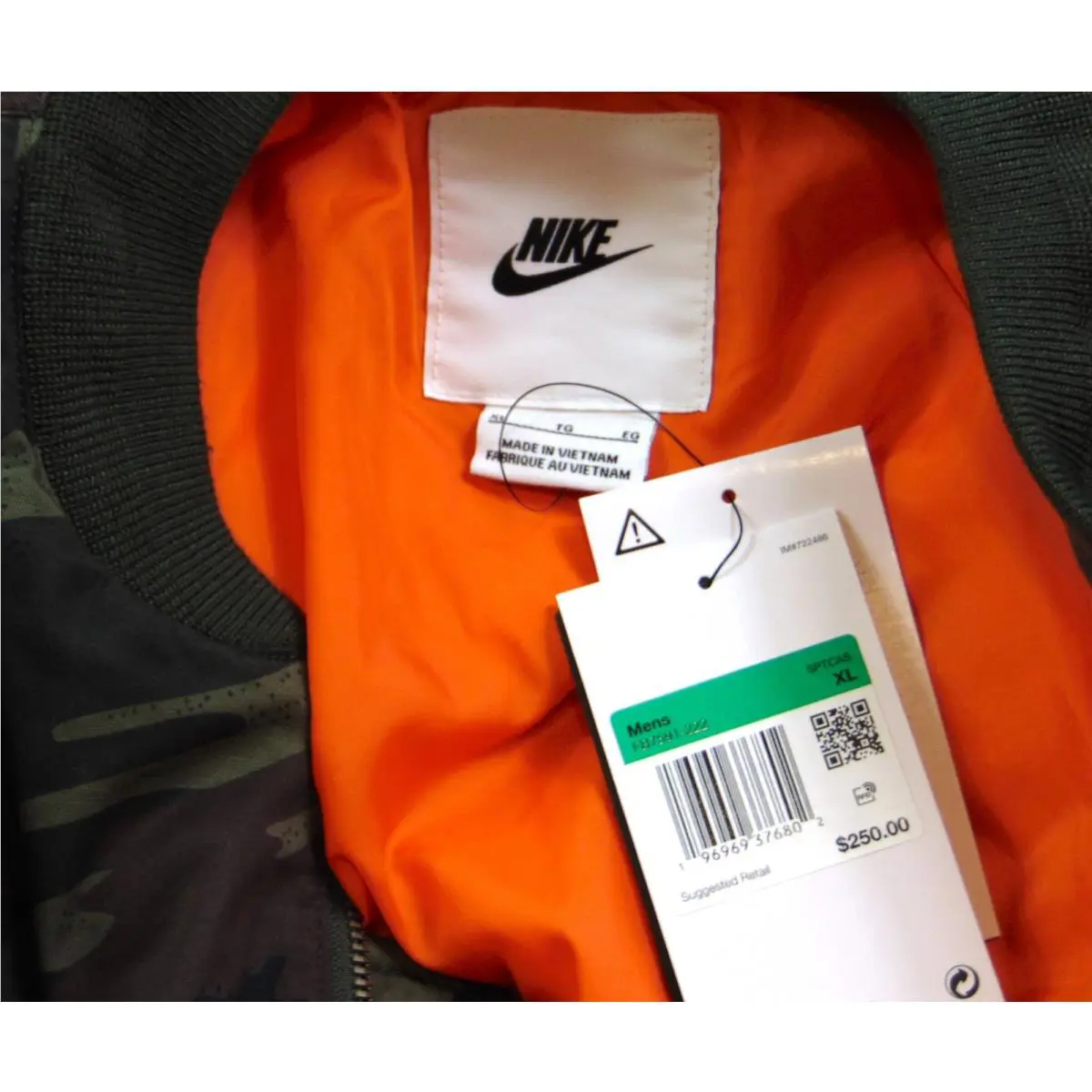 Nike clothing - Nike MA1 - FB7591222 - Multicolor (UPC: 0196969376758) 5