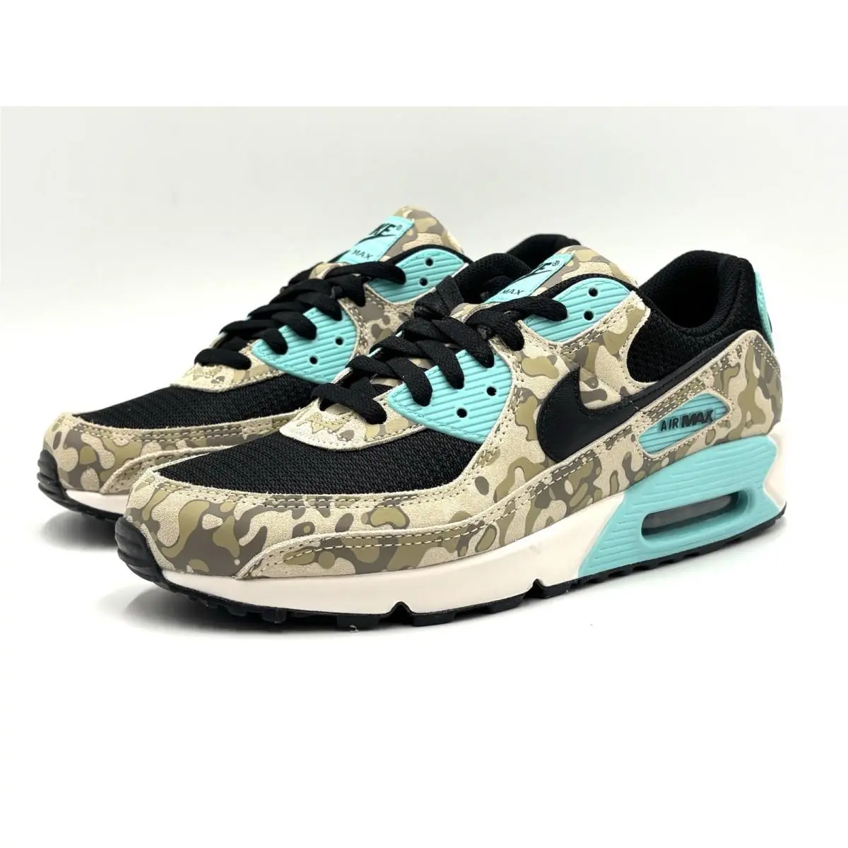 Nike Air Max 90 Premium Aurora Green Camo IF1721-100 Men’s Size 10.5 - Multicolor