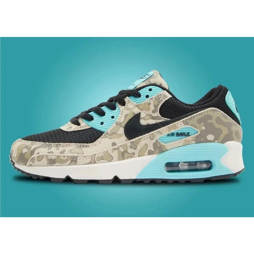 Nike shoes - Nike Air Max 90 - Air Max - IF1721-100 - Sanddrift/Black-Aurora Green 0