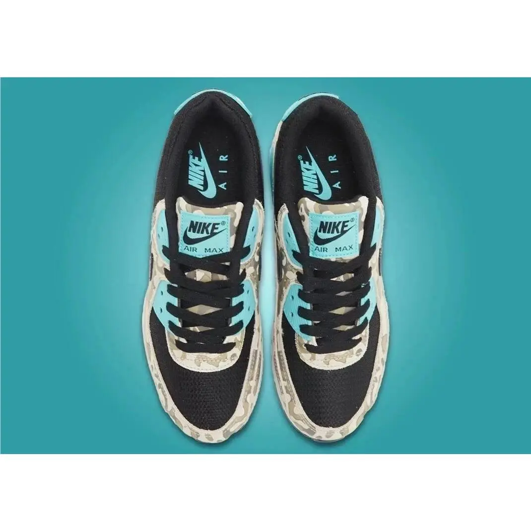 Nike shoes - Nike Air Max 90 - Air Max - IF1721-100 - Sanddrift/Black-Aurora Green 1