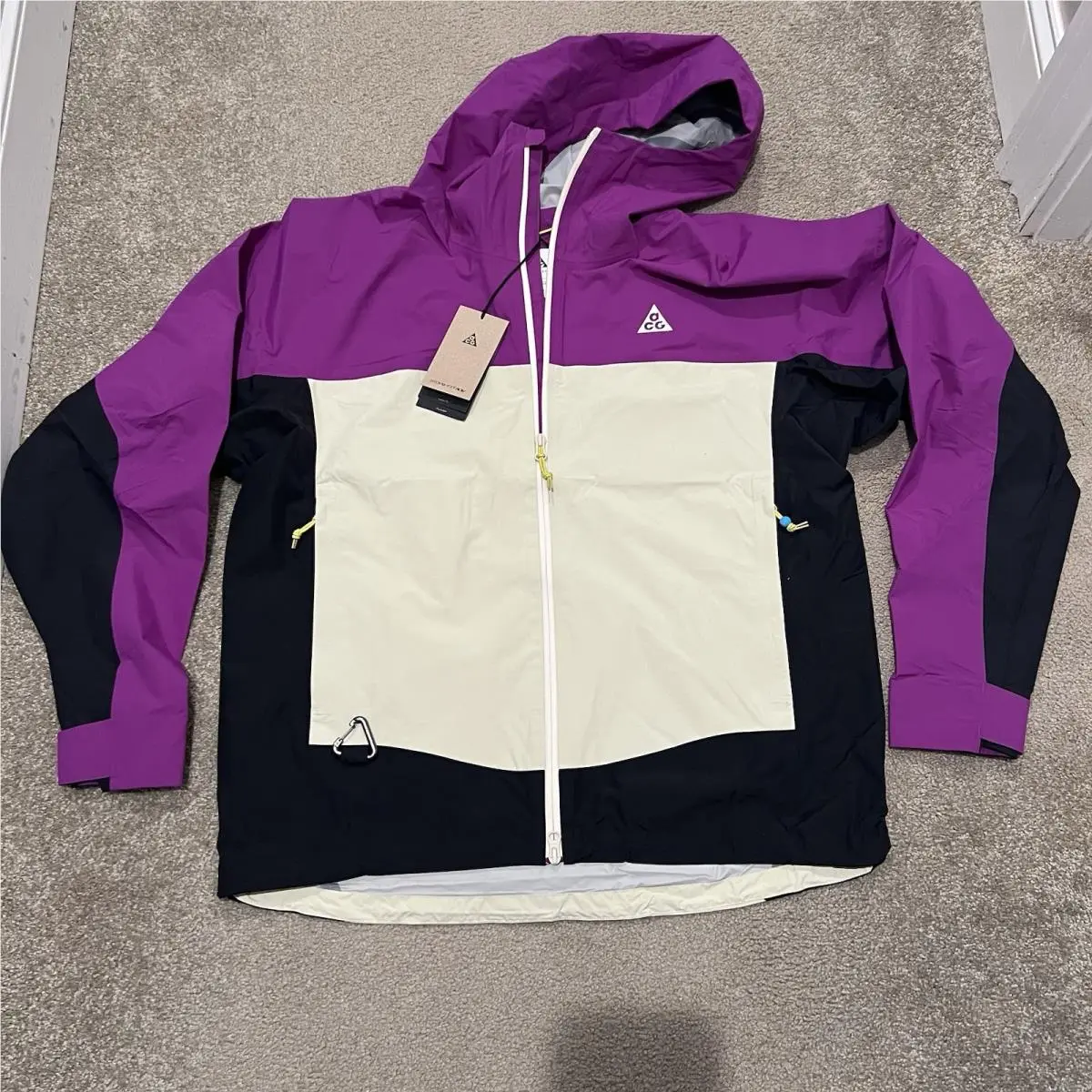 Nike Acg Morpho Men`s M Medium Hoodie Jacket Storm Fit HJ2687-505