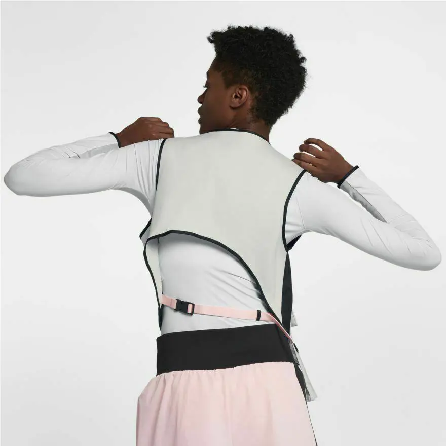 Nike clothing - NikeLab - Lab - DA0497 673 DA0497 673 - Black, Manufacturer: White/Metallic Silver 1