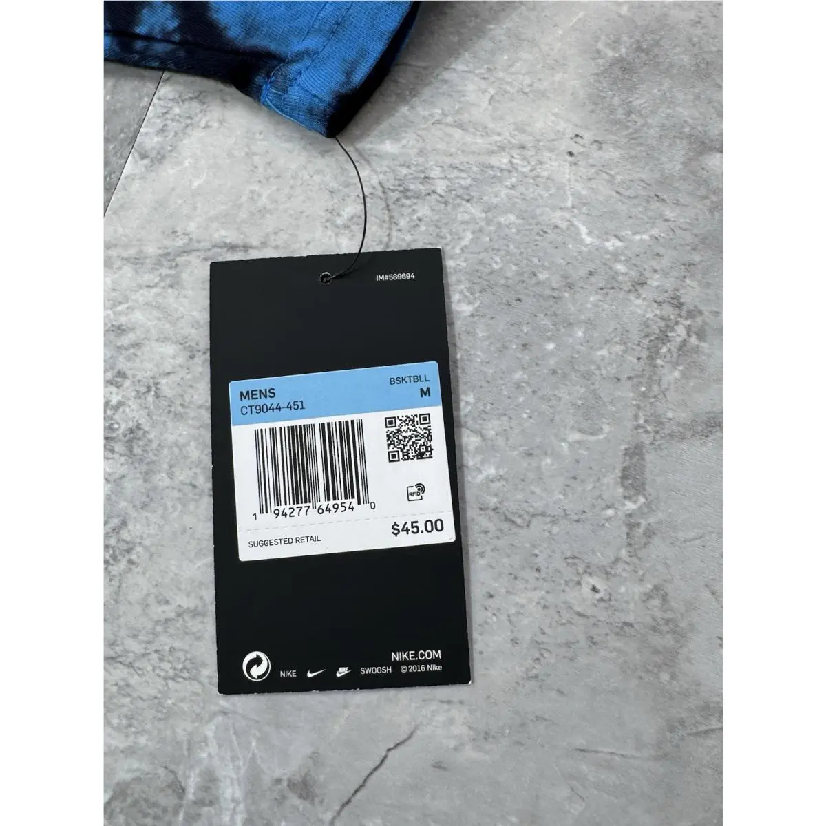 Nike clothing - Nike Dri-Fit - CT9044-451 - Blue (UPC: 194277649533) 3