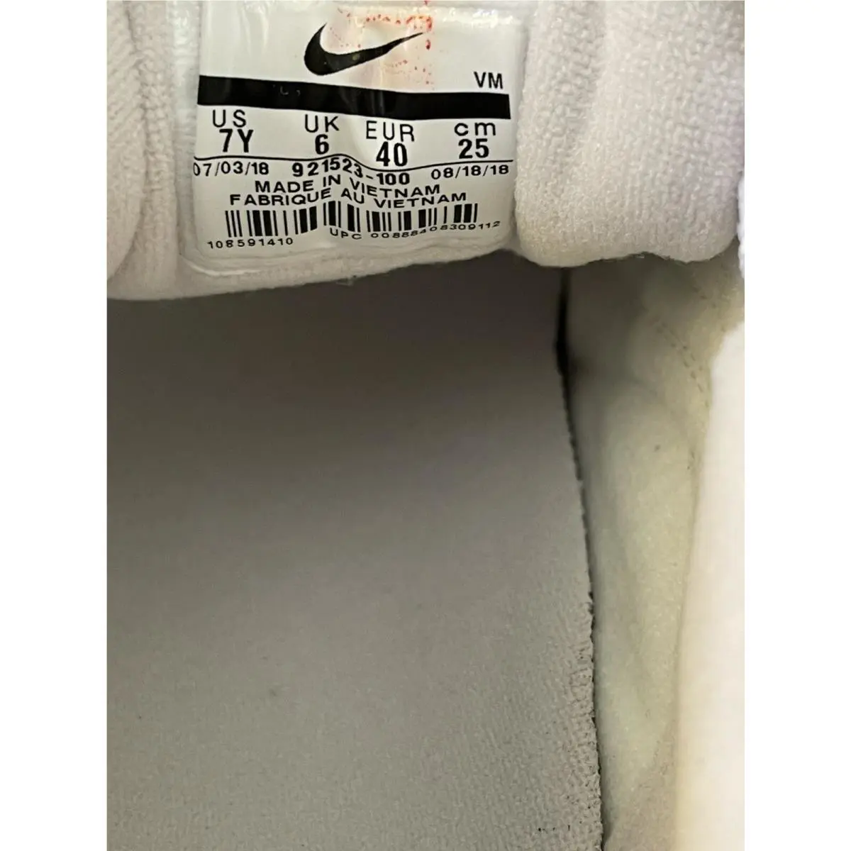 Nike shoes - Air Max 97 - Air Max - 921523-100 - White (UPC: 0888408309112) 5