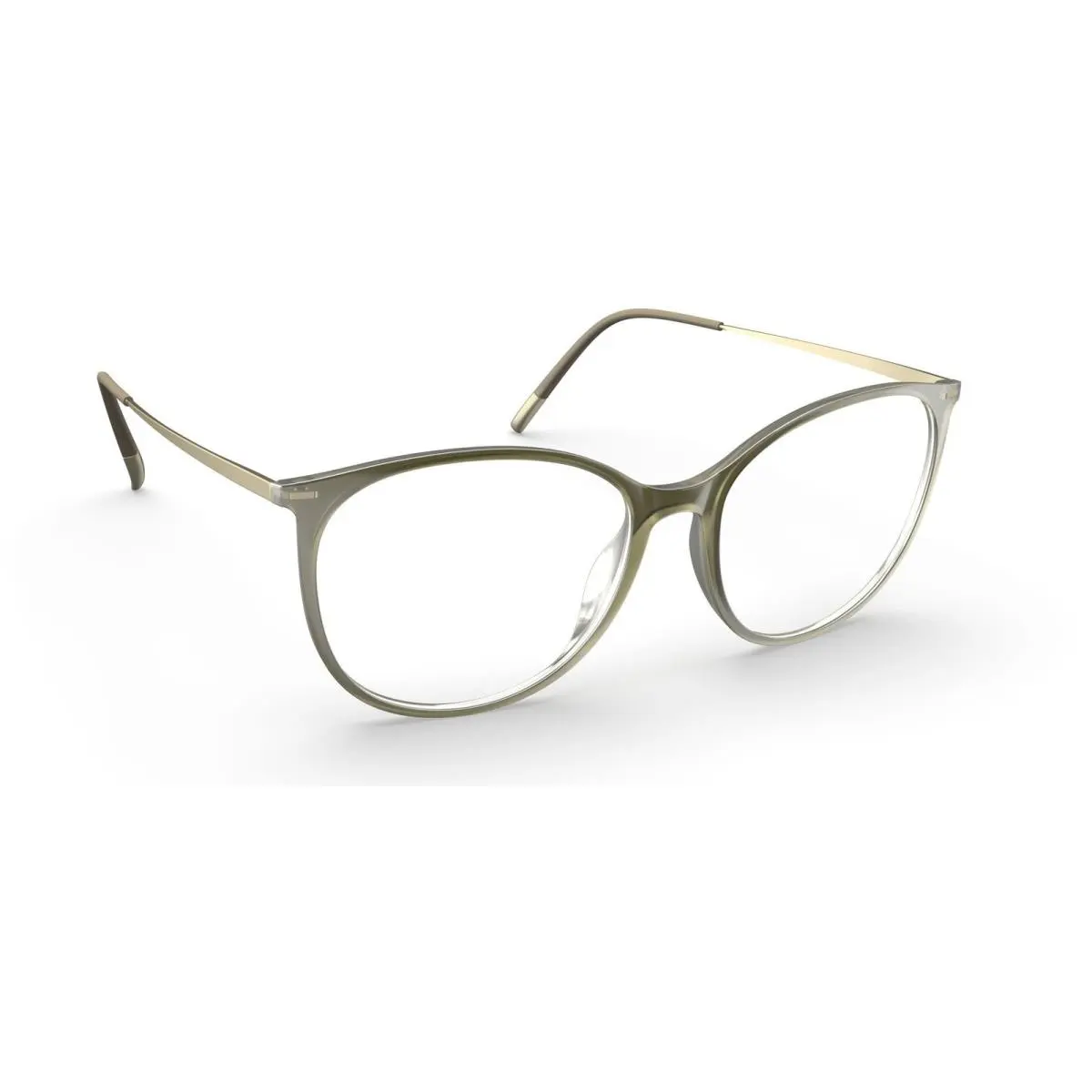 Silhouette Illusion Lite 1606 Eyeglasses 5940 Milky Jade