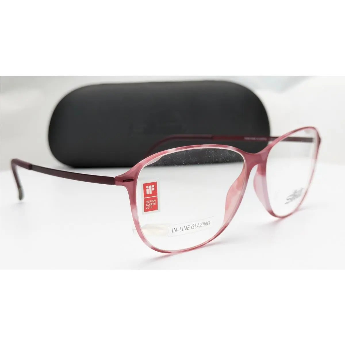 Silhouette Spx 1573 40 6102 Wild Orchid Rectangle Womens Eyeglasses 53mm